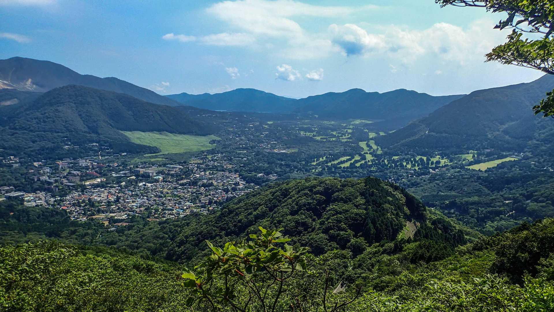 金時登山口バス停-金時山 往復コースの写真
