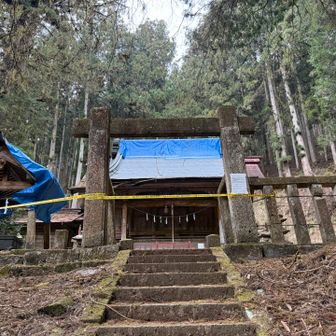 参拝できません💦