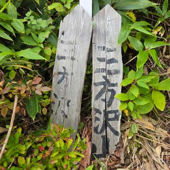 三方沢山登頂
