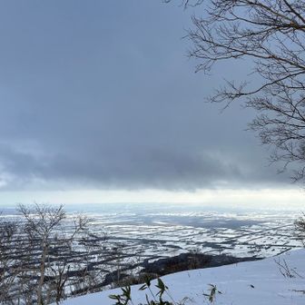 白くなった十勝平野
これが見たかったの