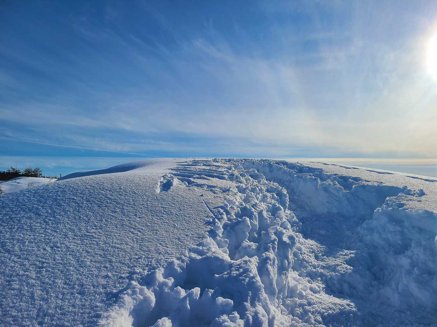 御嶽山 往復コースの写真