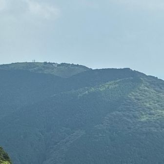 下山途中の葛城山
ダイトレより