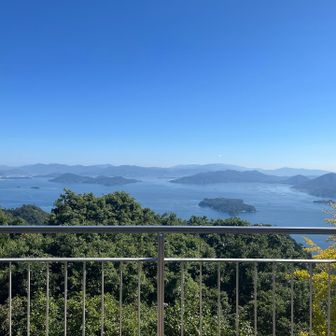 展望台からの景色。のんびりしてたら、1時間も休んでました💦