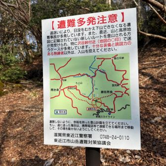 沢谷峠を過ぎたあたりから確かに登山道が不明瞭で、明るくてもこれは迷うなぁと思いました。GPSを何度も確認しながら登りました🚶‍♀️‍➡️