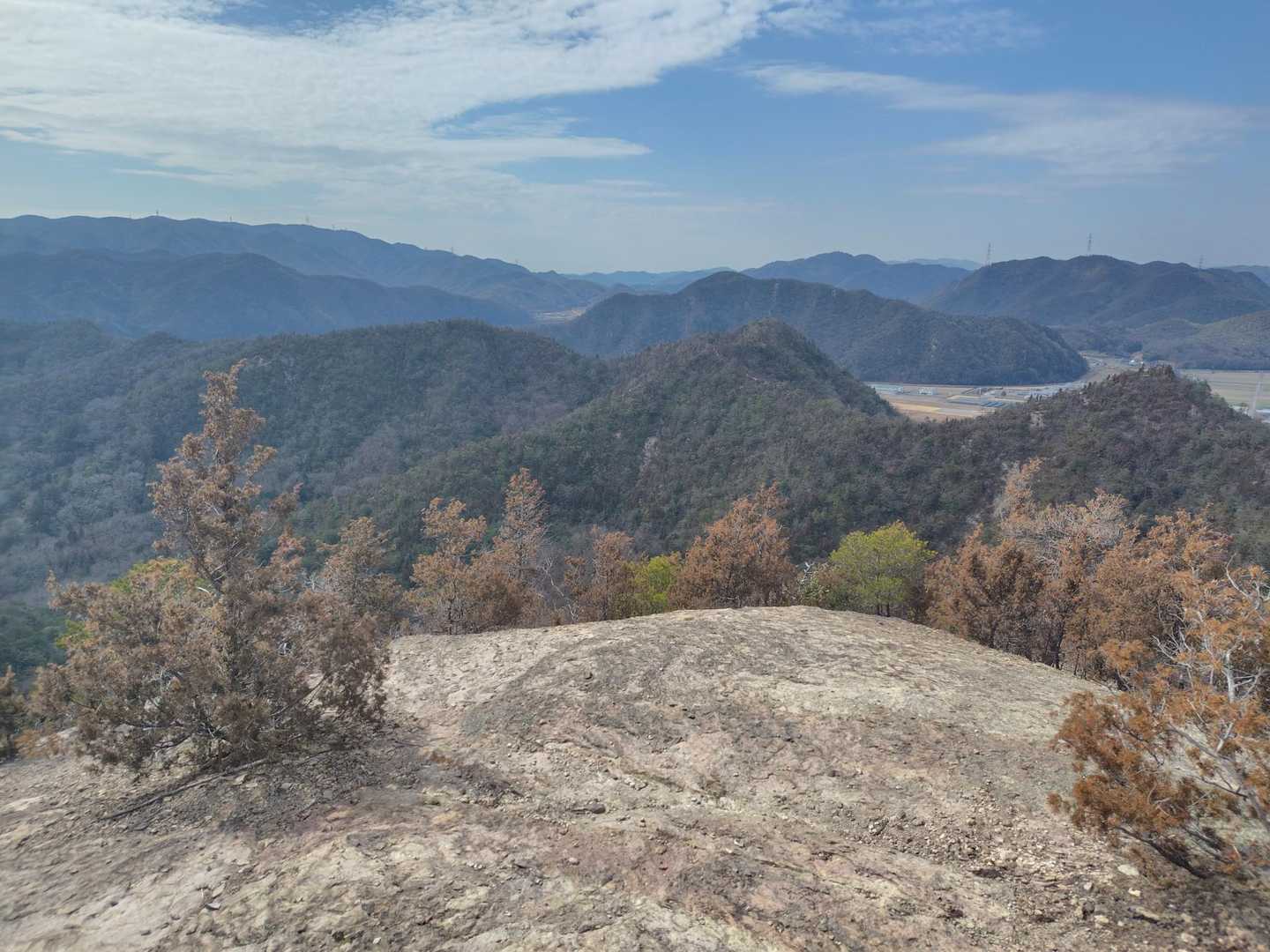 山々が連なってて壮観です✨️