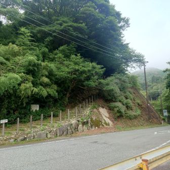 今日もスタートはこの🅿️から
萩往還の階段を登る
