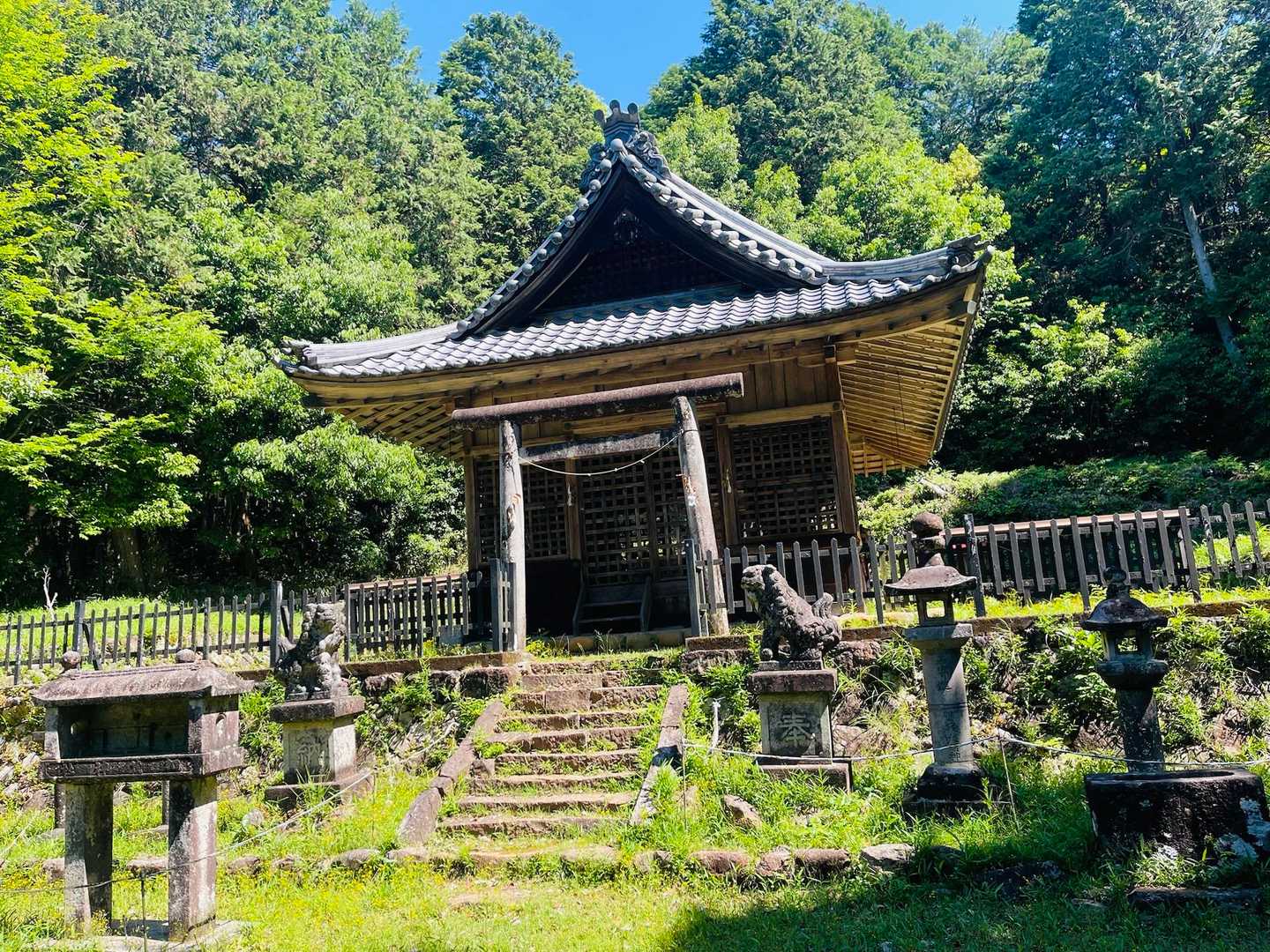 途中にある神社？よく分からなかった。( ˙³˙)