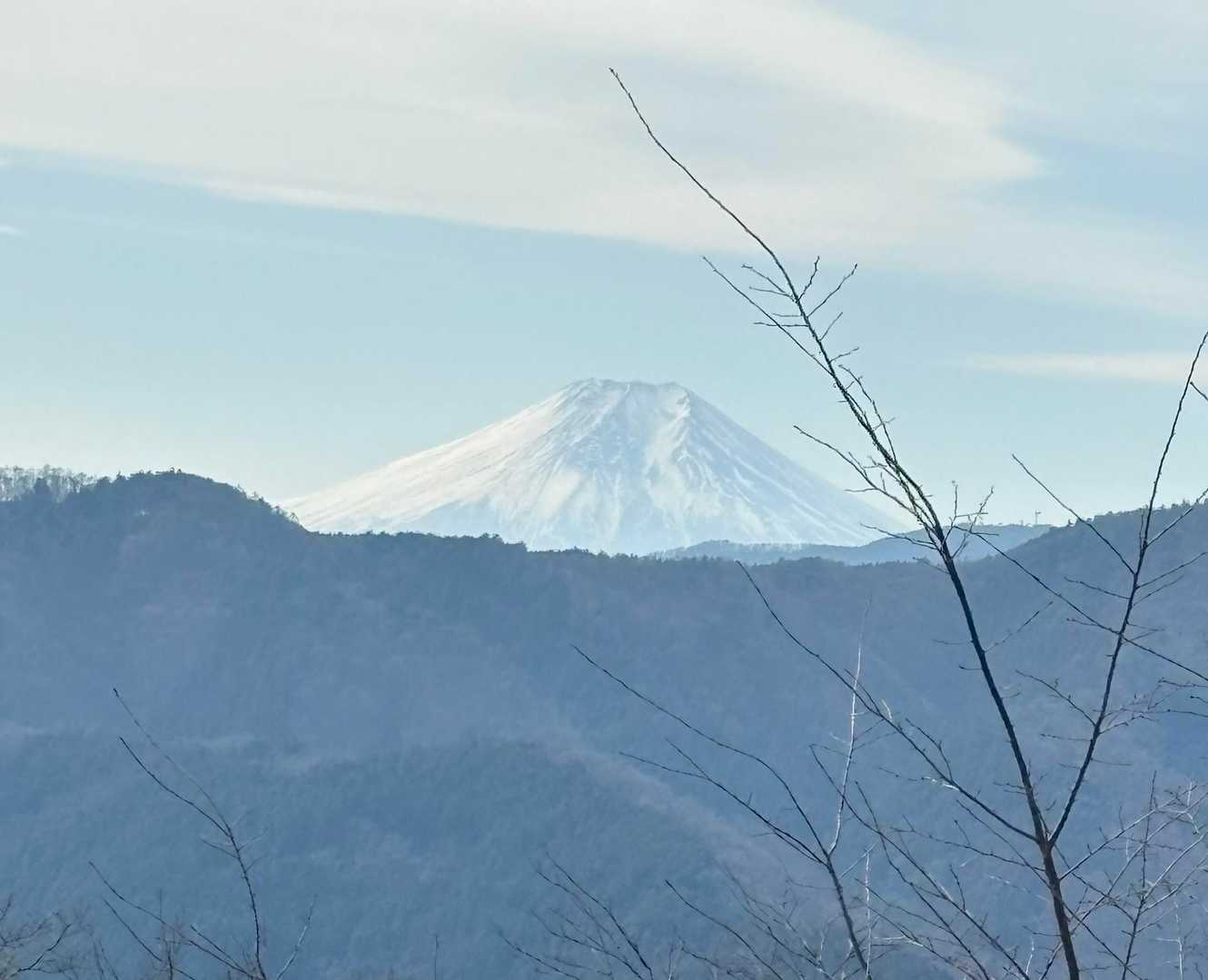 富士山見えました🗻