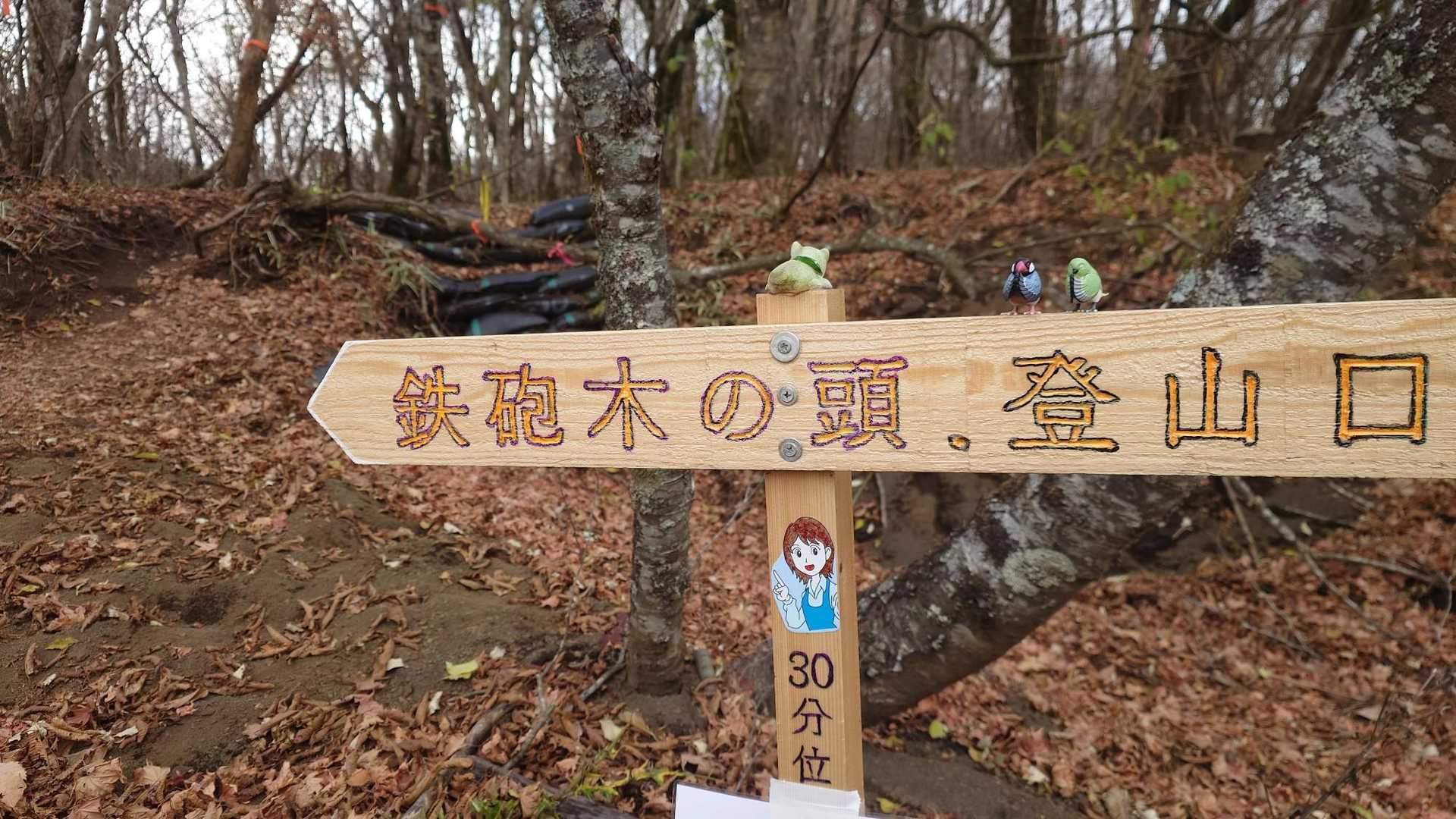 三国峠から登り返します