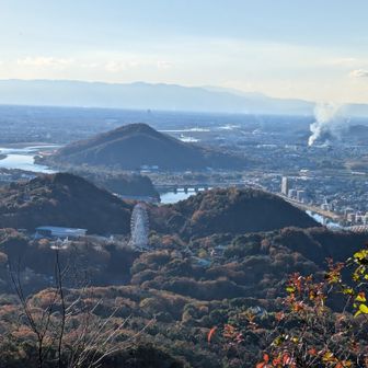 山頂からの景色