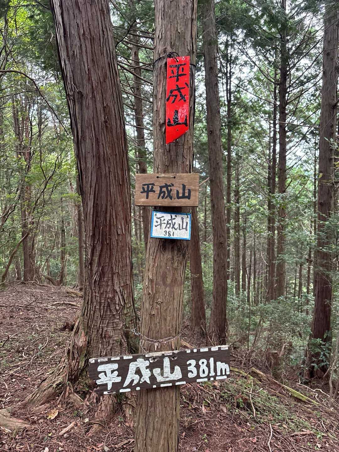 平成山-高曝山 周回コースの写真