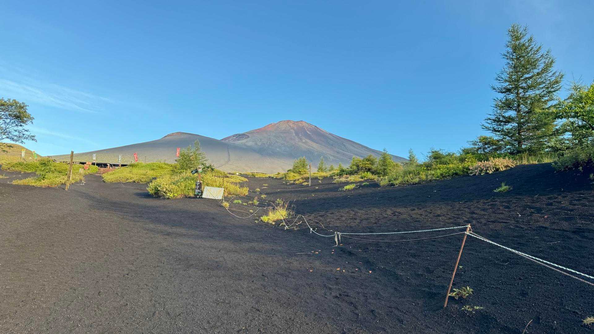 富士宮口五合目-宝永山-富士山-富士山 縦走コースの写真