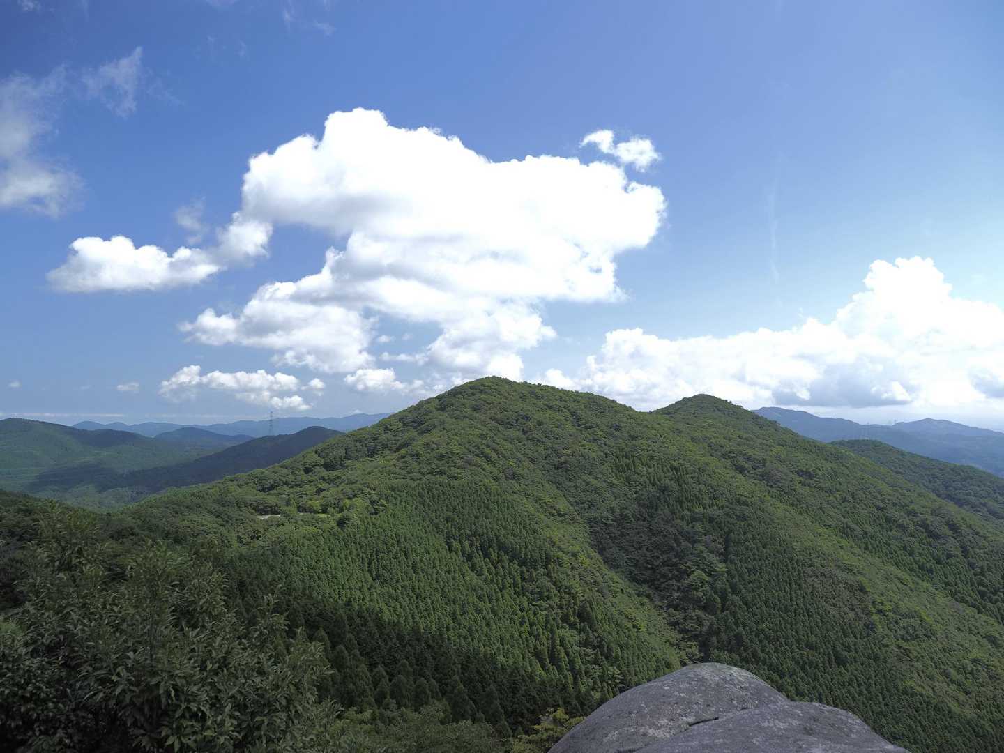 作礼山上宮の景色はいつも素晴らしい👍❗️