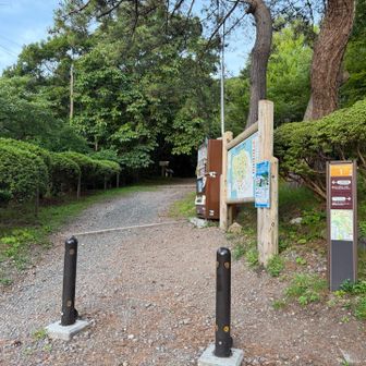 旧登山道コースの登山口
