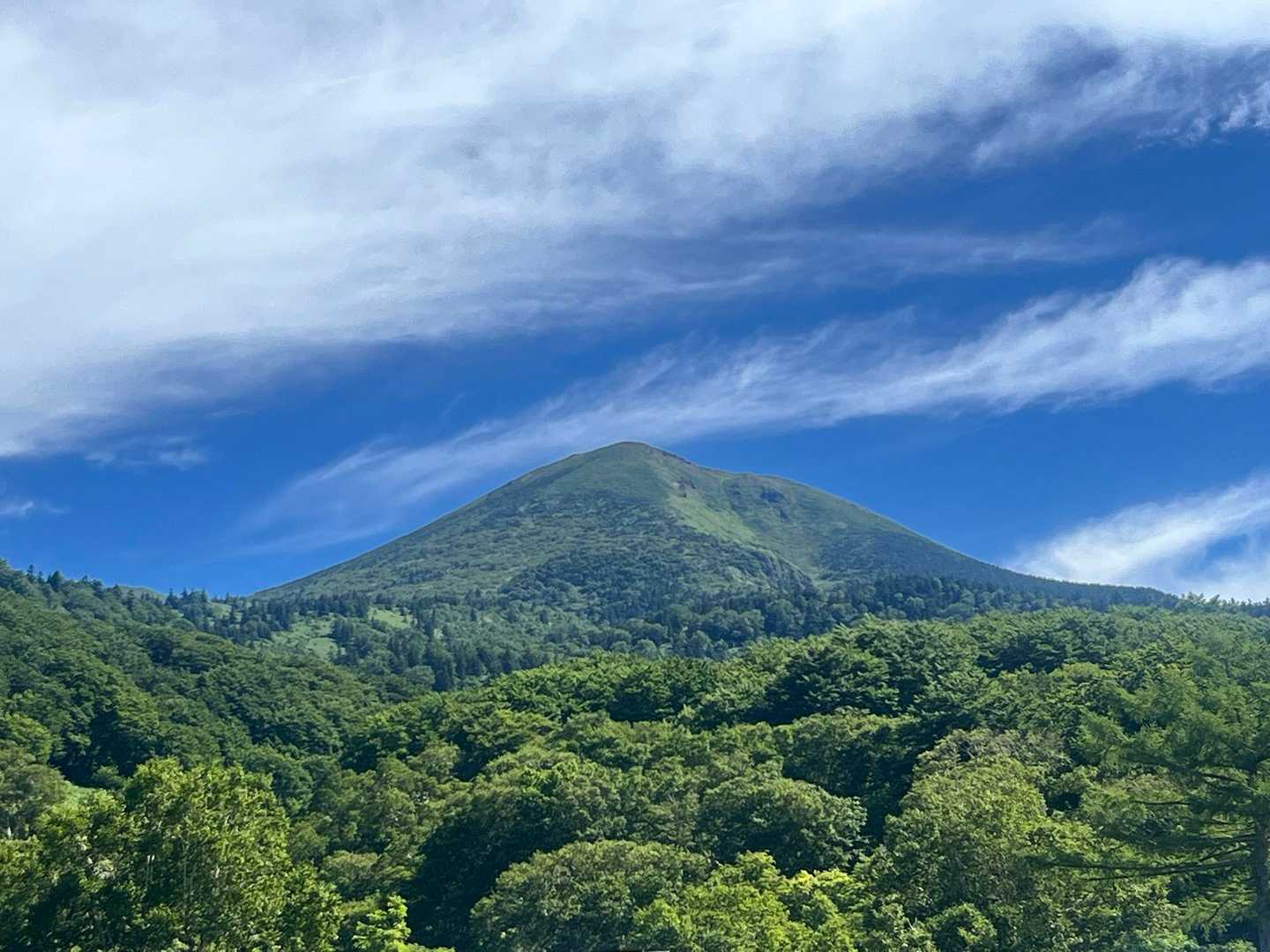 今日目指す山、八甲田大岳