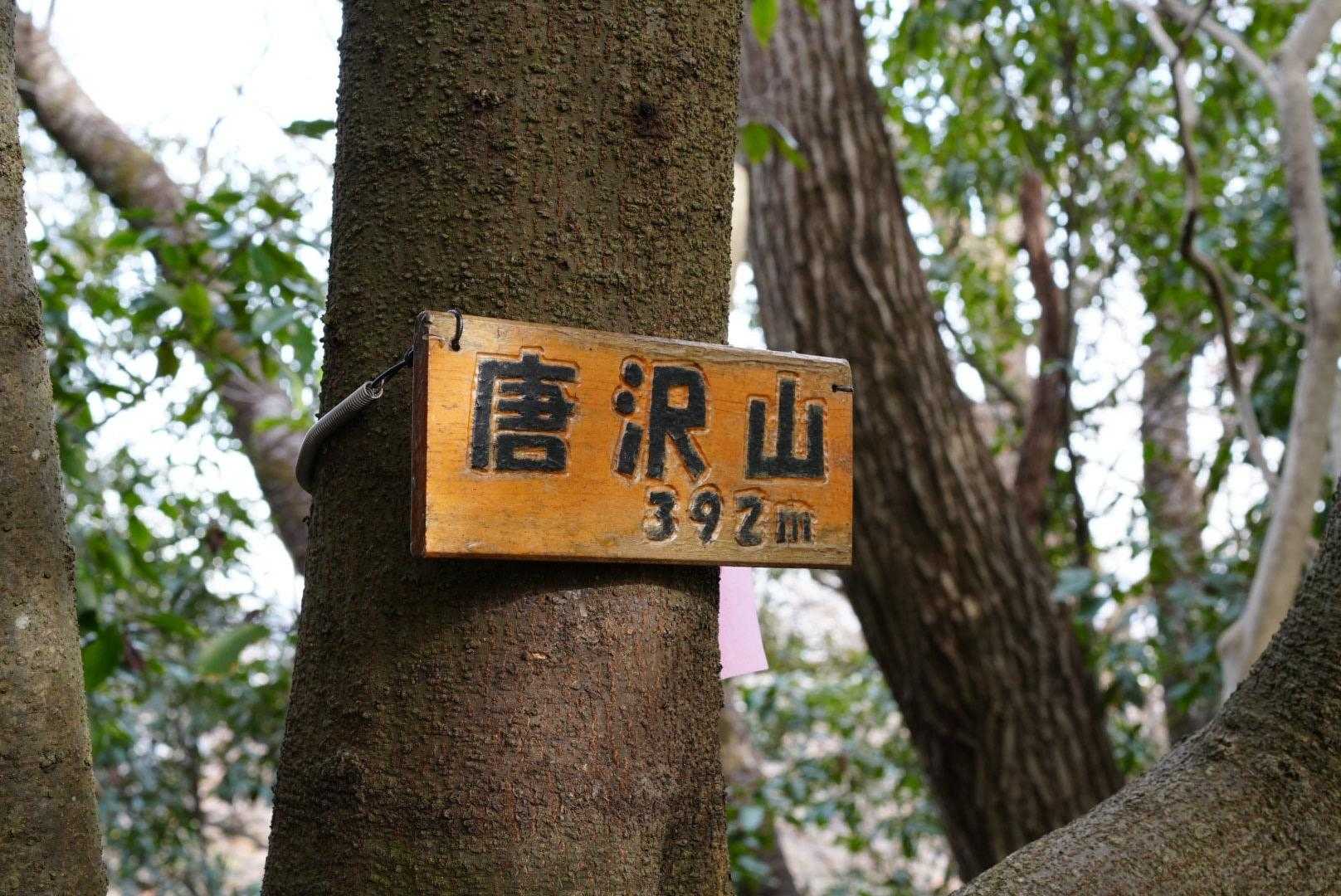 八王子城跡ハイキングコース入口-唐沢山-北高尾富士見台-板 縦走コースの写真
