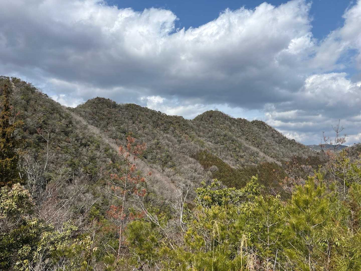 歩いてきた山々