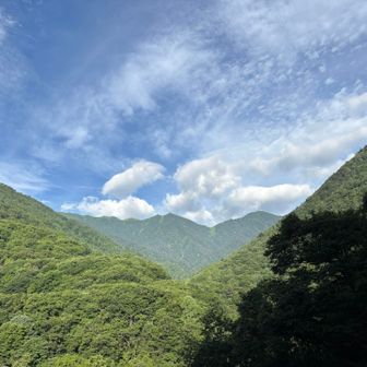 麓から蝶槍
