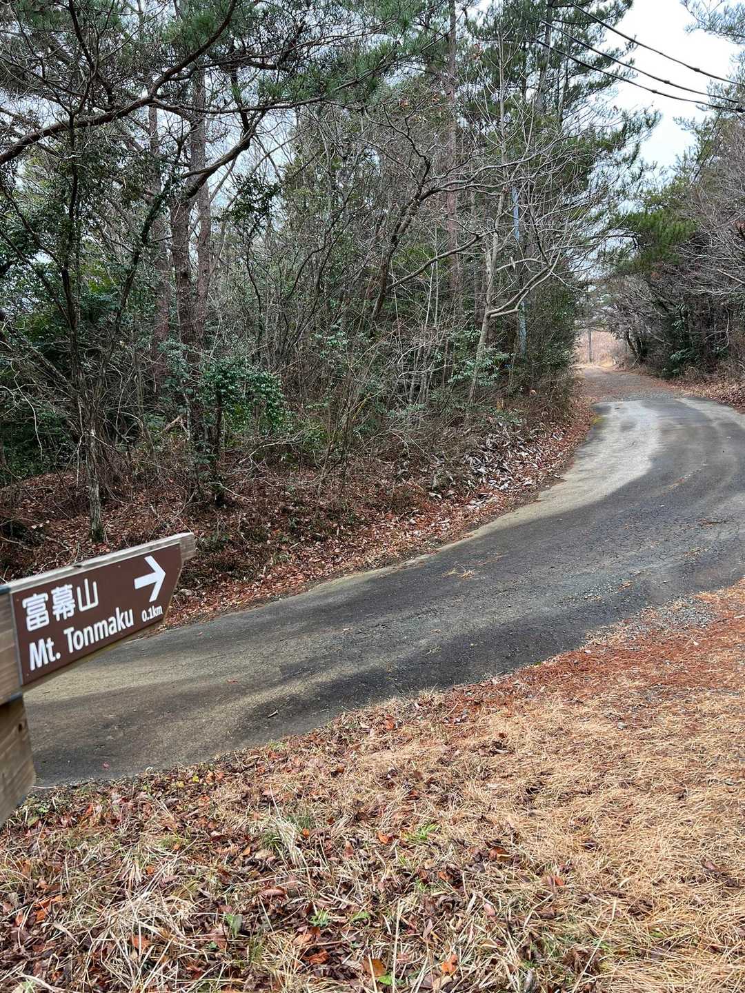 マジ⁉️山頂迄🚗で，行けちゃうの〜❓
少しガッカリ🫤