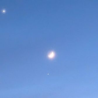 今宵は三日月🌛