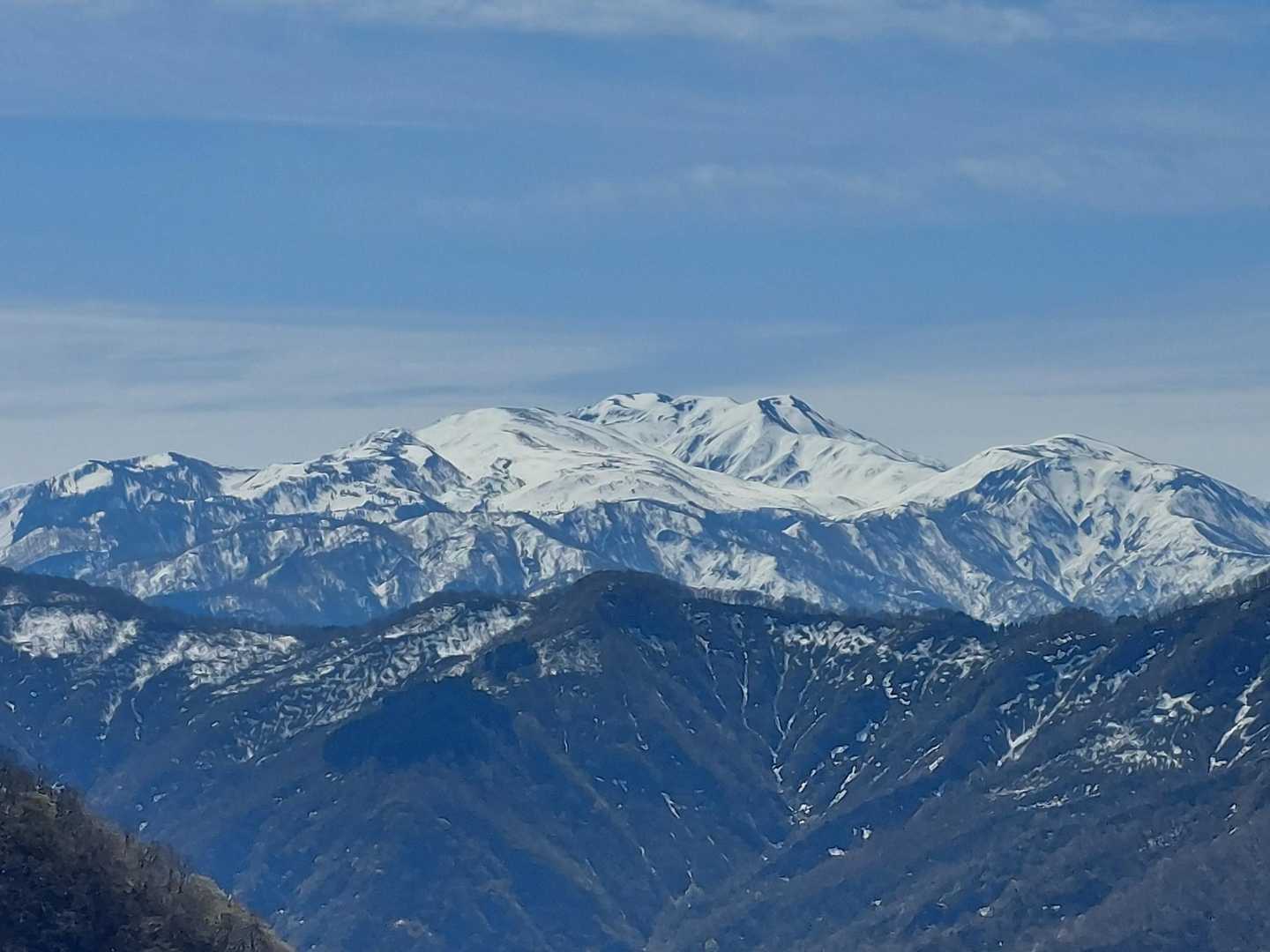 今日の白山は、特別ステキ✨
段々と雪が解けて来ましたね❄
