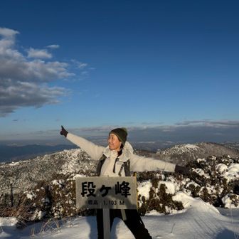 前回は林道の長さにかなり腹たったので🤣
楽しい雪の景色をもう一度歩く！