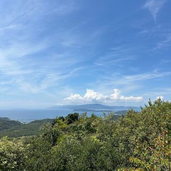 山頂広場からの眺望😊