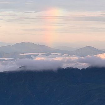 おまけに、🌈まで見えた✨