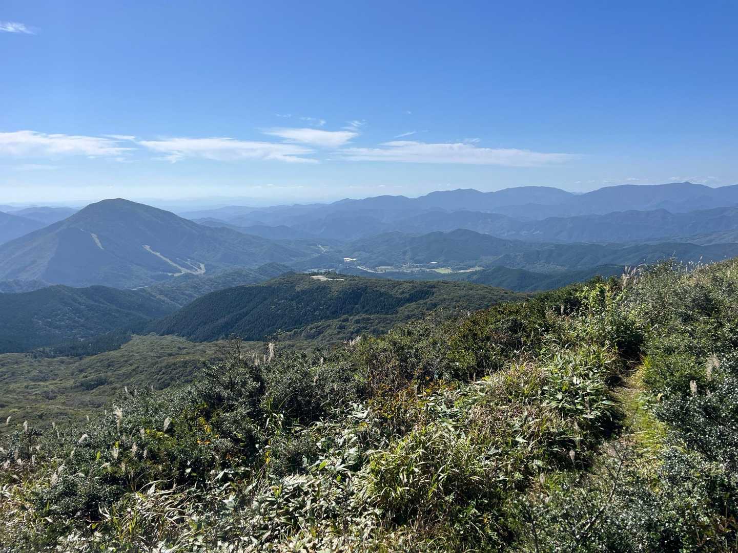 月見が丘登山口-岩樋山-道後山 往復コース
の写真