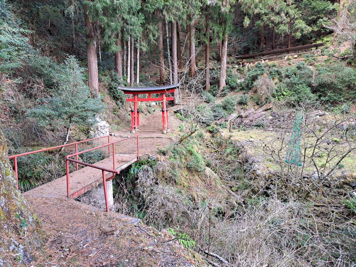 東吾野駅-天覚山-吾野ノ頭-大高山-栃屋ノ頭-六ツ石ノ頭- 縦走コースの写真