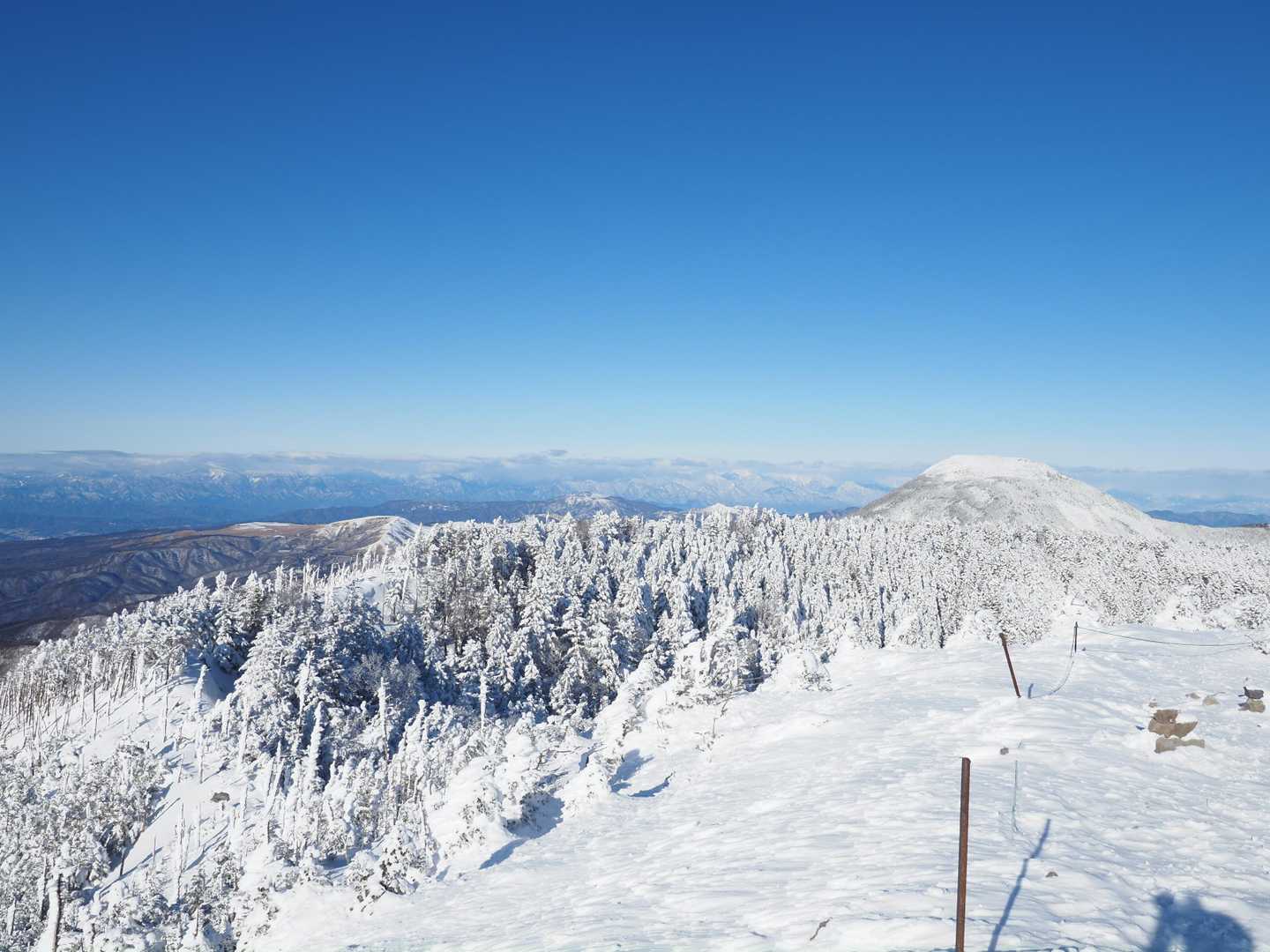北八ヶ岳登山口-山頂駅-坪庭-北横岳 往復コースの写真