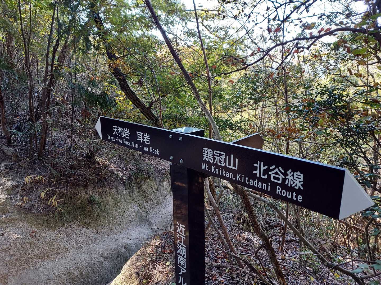 落ｹ滝線との合流地点
ここから天狗岩へ向かいますが、意外と長い😣