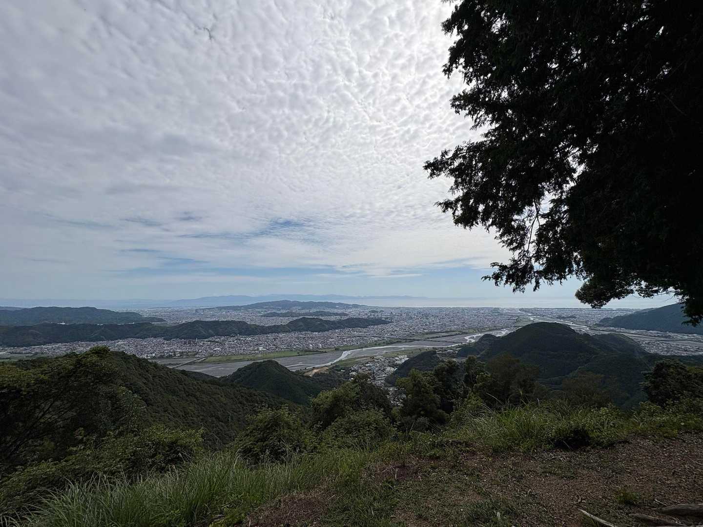 安倍城址 縦走コースの写真