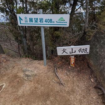 火山山頂に到着⛰️
