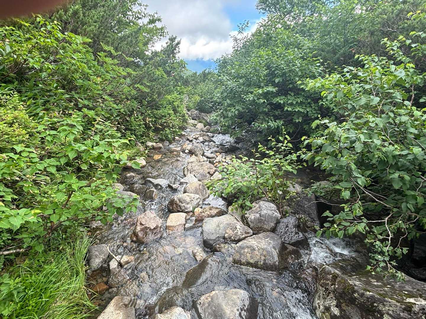 三本滝バス停-剣ヶ峰口-乗鞍岳 往復コースの地図・登山ルート・登山口