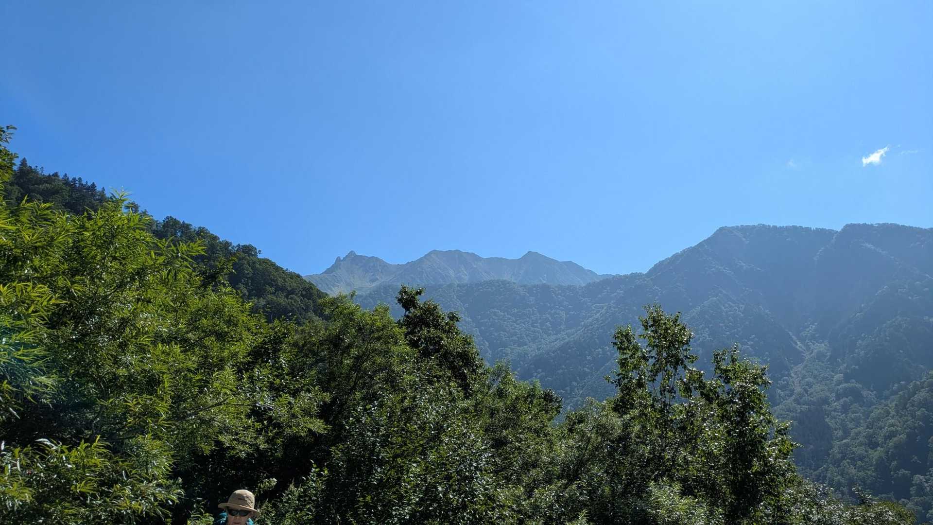 笠ヶ岳・双六岳・わさび平 登山道入口-笠新道登山口-小池新 往復コースの写真