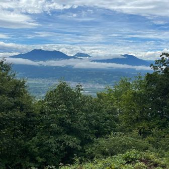 飯綱山、戸隠、黒姫山