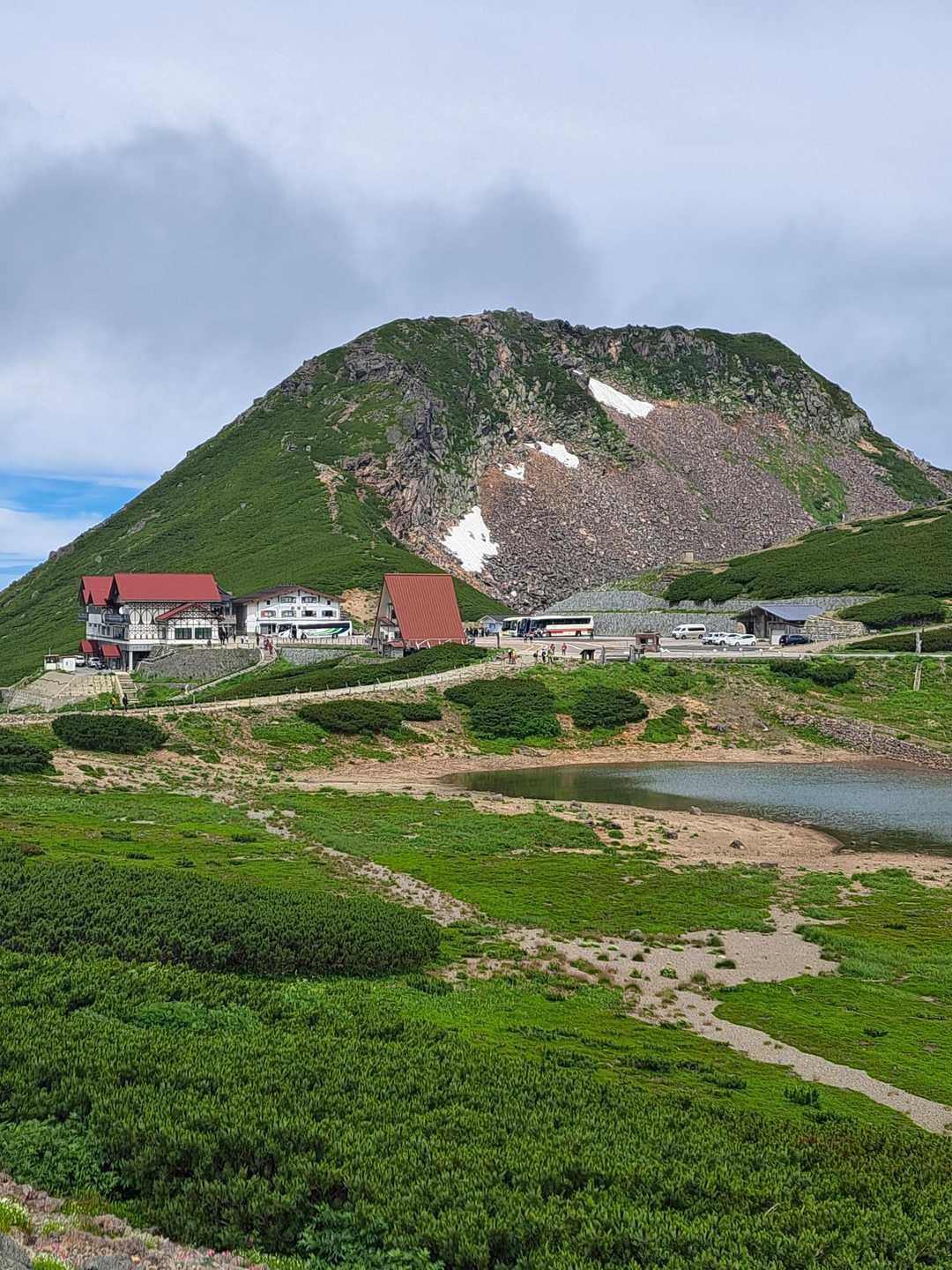 乗鞍山頂バス停-富士見岳 往復コースの写真