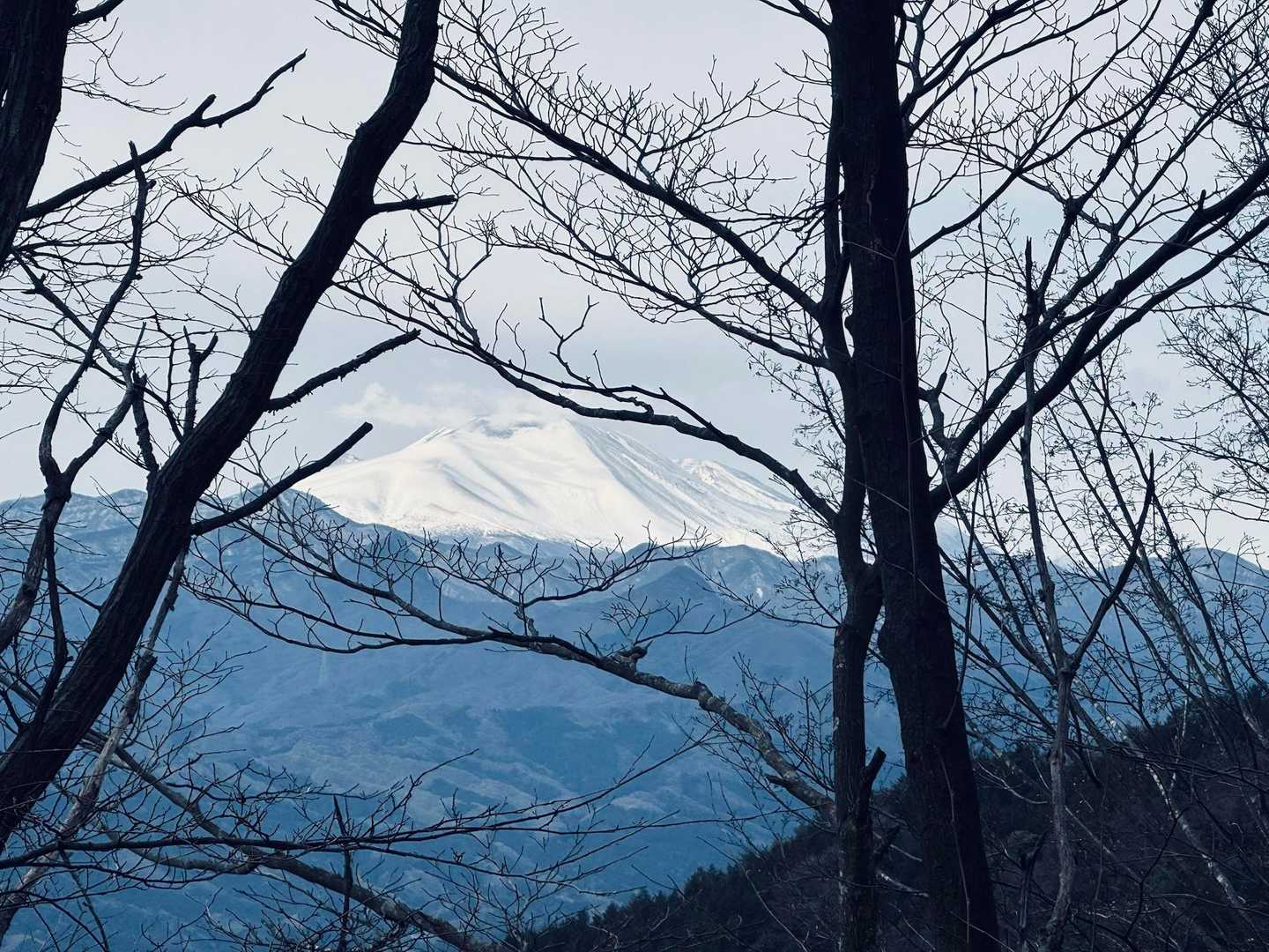 右には浅間山✨
榛名では天狗山からが一番大きく見える気がします😊