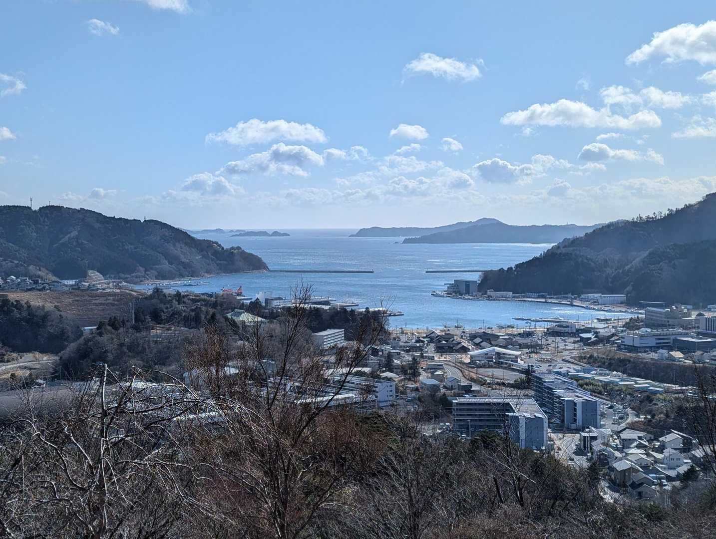 JR女川駅-運動公園入口-黒森山-白山神社 周回コースの写真