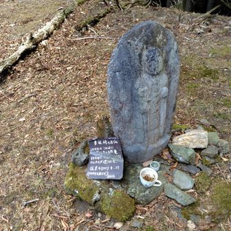 昔、山犬や狼に噛まれて死去された方の供養の為、安置されているようです。
（1770年代〜）

犬だって…‼️💦