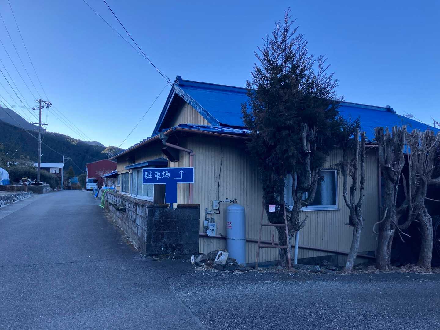 駐車場の看板🅿️