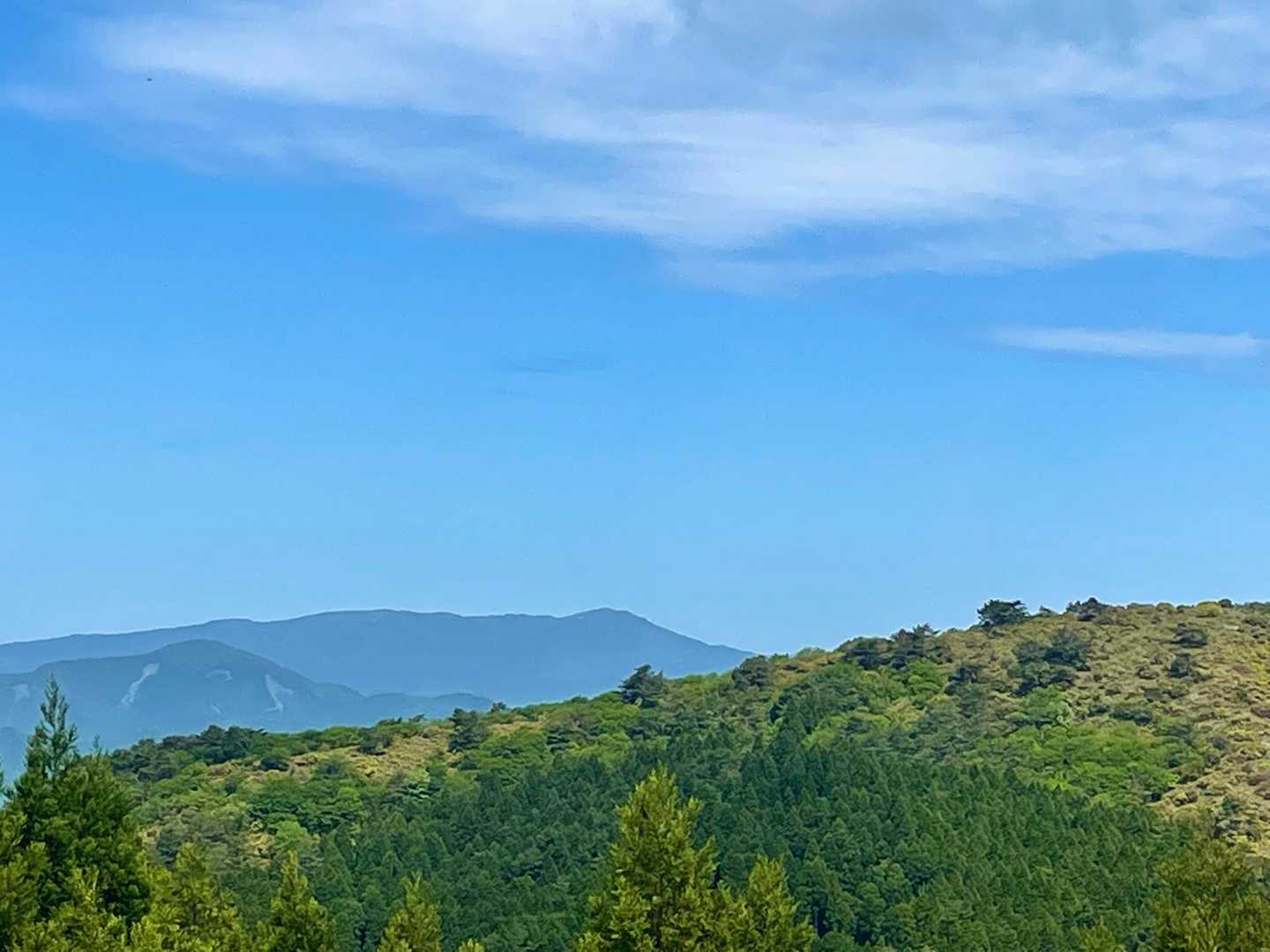 今日はクリアーに見える氷ノ山
霞んでいない氷ノ山は久しぶり😊