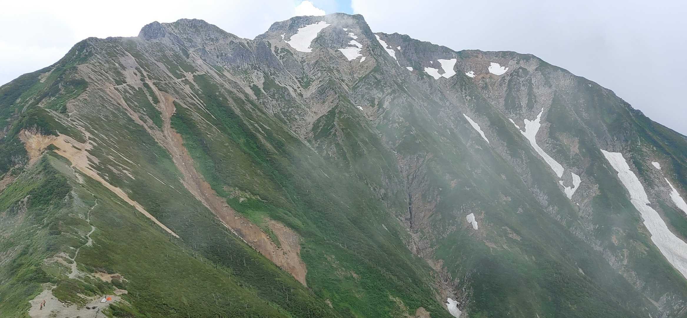 五竜岳みえたーーー