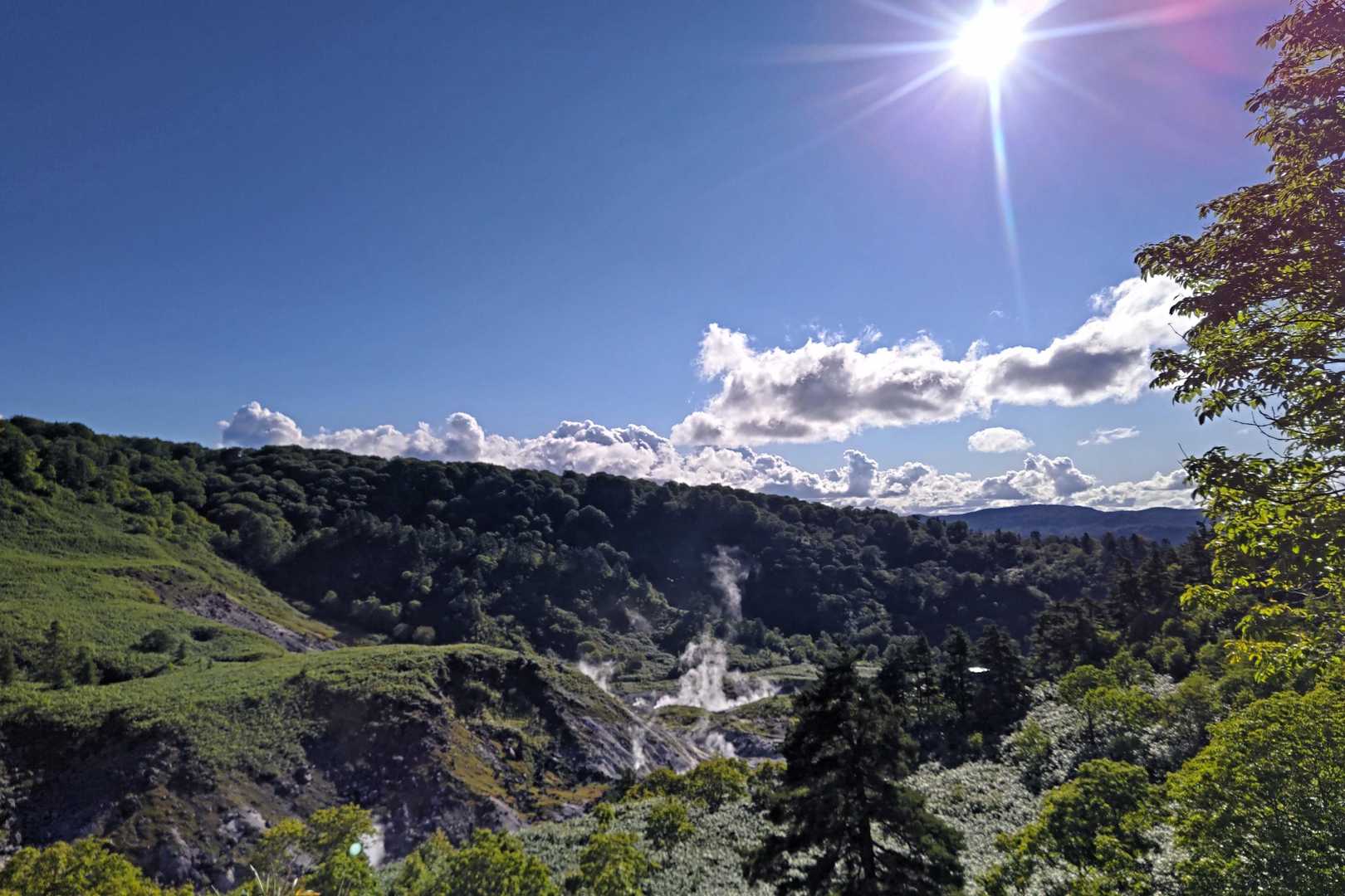秋田方面の山々