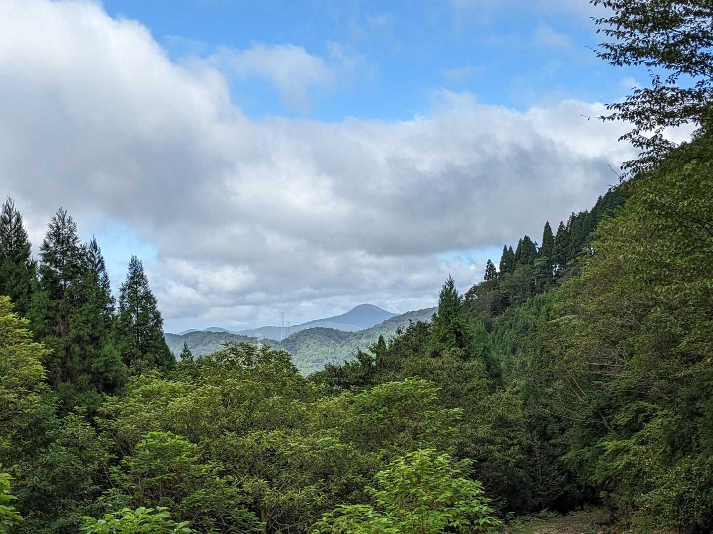 時折見える景色で一息