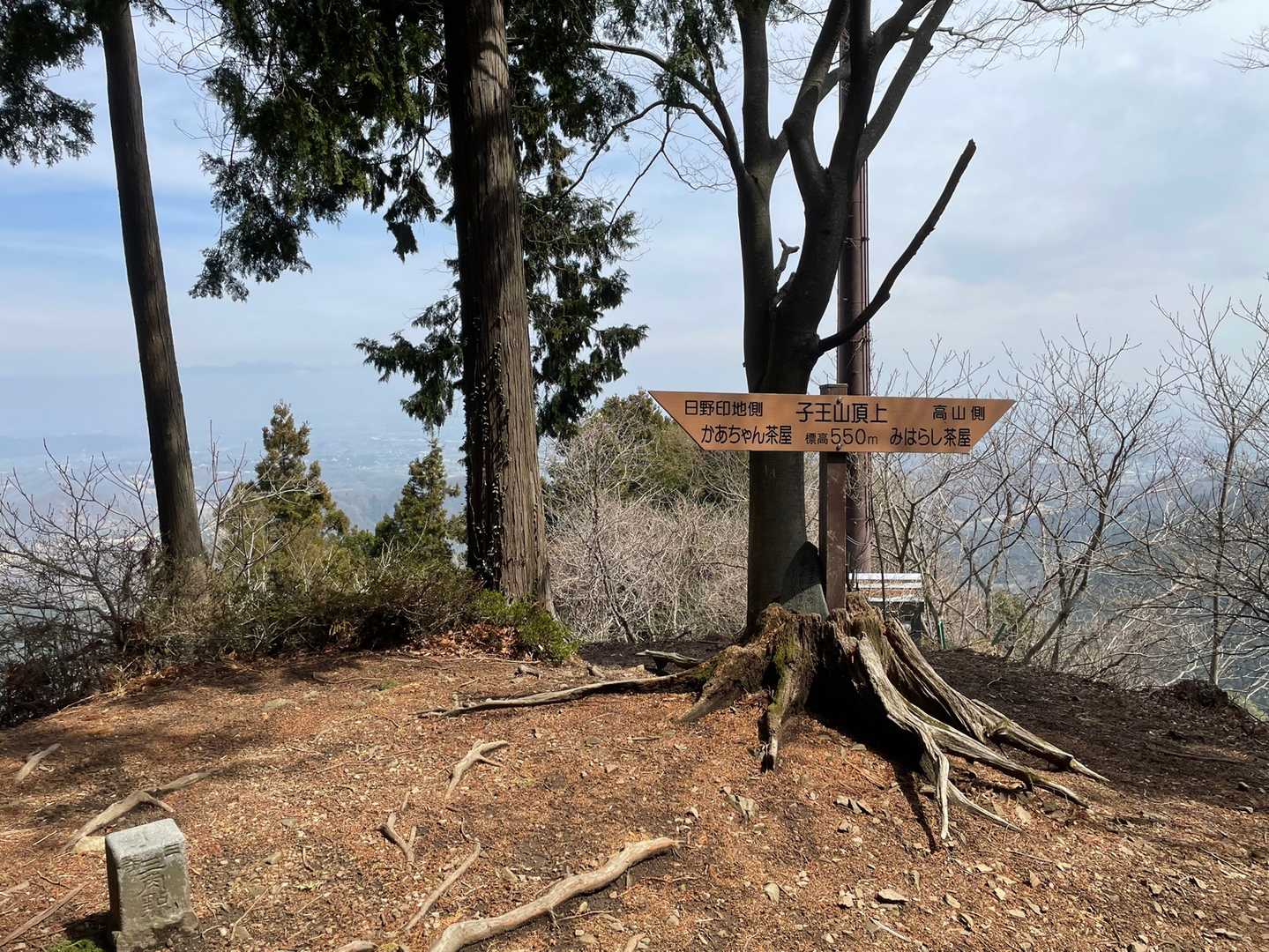 山頂到着