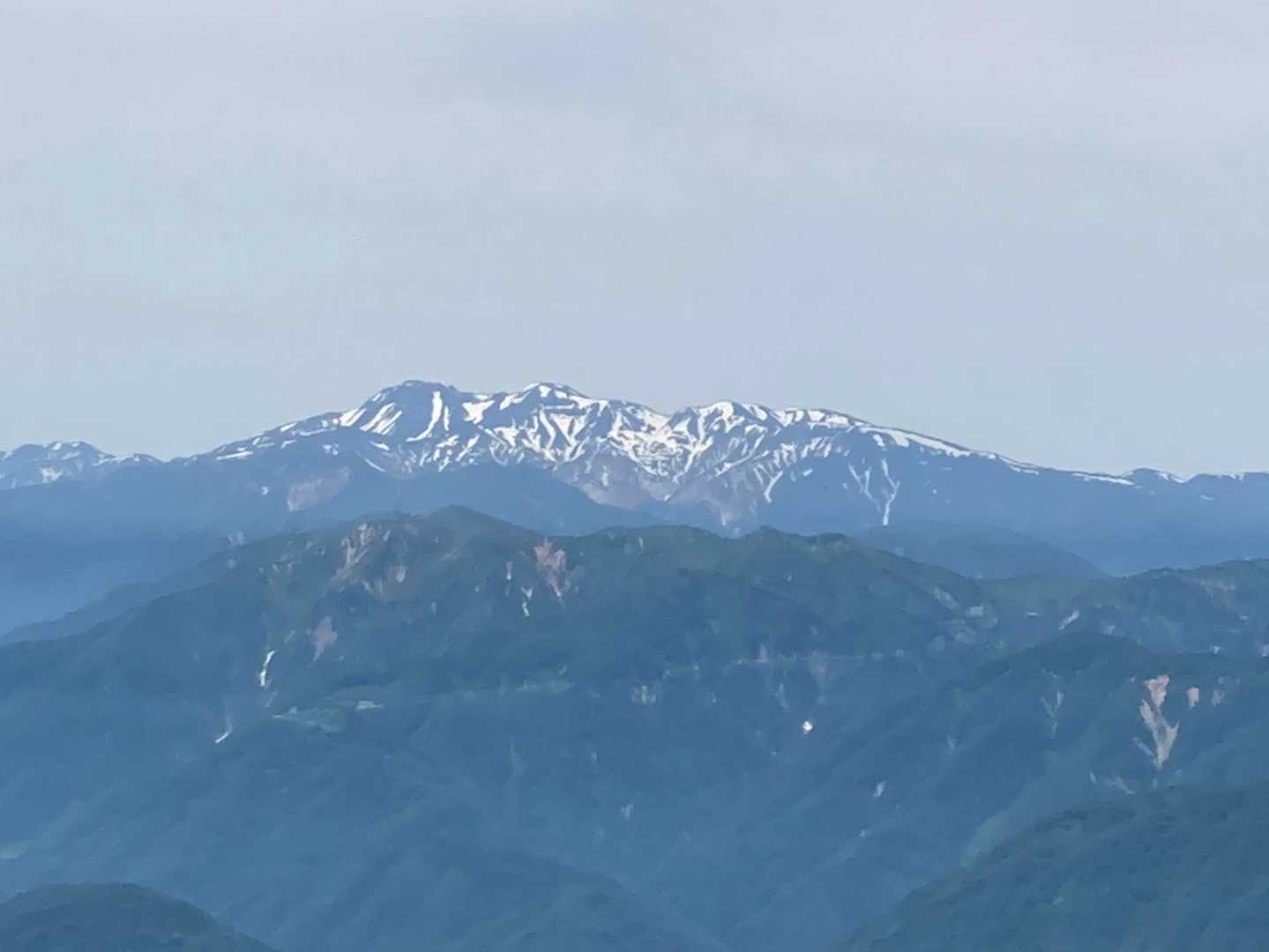 中根平登山口-第一休憩地-宮屋敷跡-人形山-三ヶ辻山 往復コースの写真