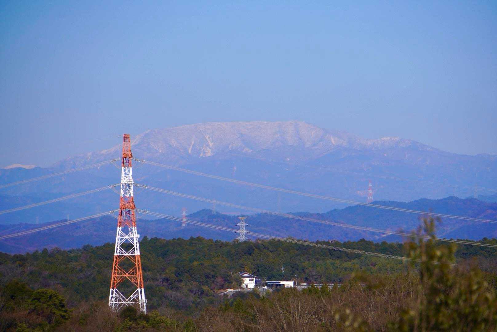 恵那山見えてます🏔️✨