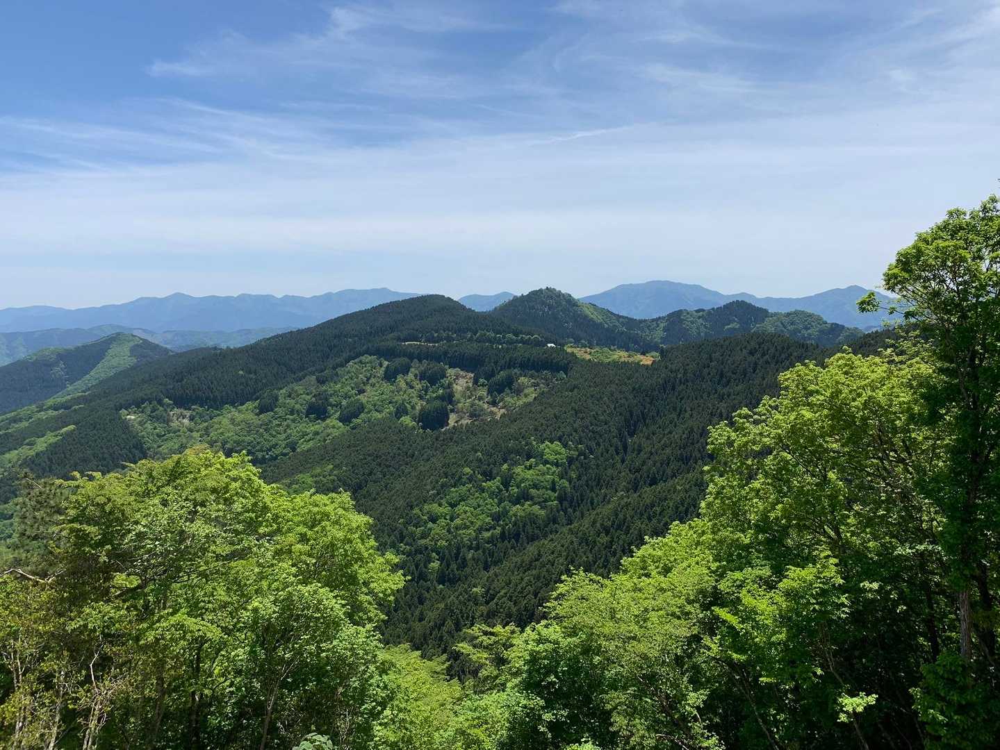 山の緑がステキ💓